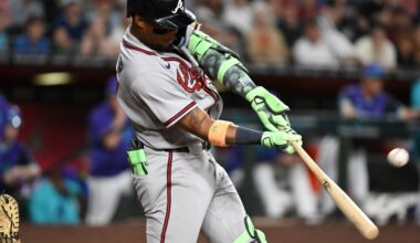 Austin Riley absent, Acuña leading as DH in Diamondbacks series finale