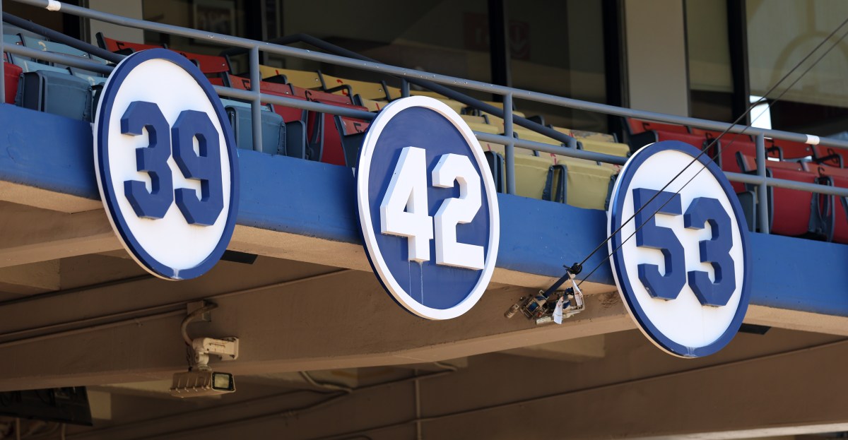 Dodgers News - celebrating Jackie Robinson, the Vesia’s emotional night