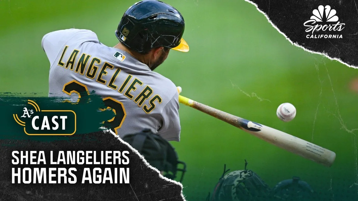 Shea Langeliers racks up MLB-best fifth home run in Athletics' loss to Braves