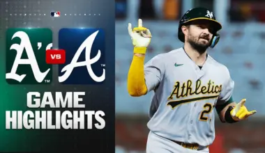 Shea Langeliers homers in Athletics' win