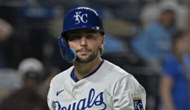 Carter Jensen was scratched from the lineup for oversleeping