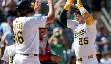 Yankees face the struggling Brent Rooker and Nick Kurtz