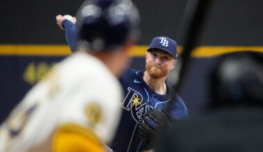 Strong start by Drew Rasmussen undone by errors: Rays 2, Brewers 8