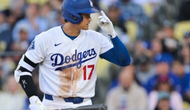 Dodgers struggle offensively in a defeat to the Guardians