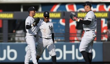 The Yankees can make it late early in April