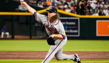 Grant Holmes flirts with no-hitter as Braves defeat Diamondbacks, 2-0