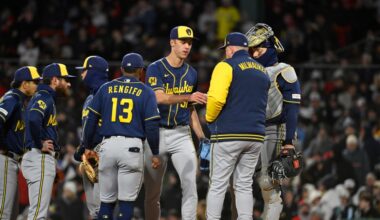 Brewers @ Red Sox: Misiorowski outdueled by Crochet in 3-2 loss