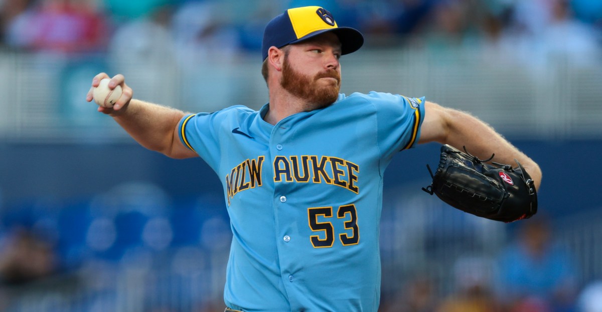 Woodruff, Turang lead Brewers to 5-2 win over Marlins