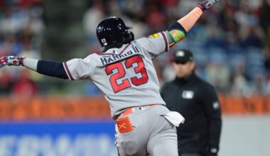 Michael Harris II back as DH in lineup for Philly series finale