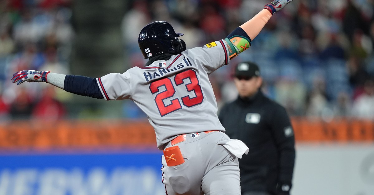 Michael Harris II back as DH in lineup for Philly series finale