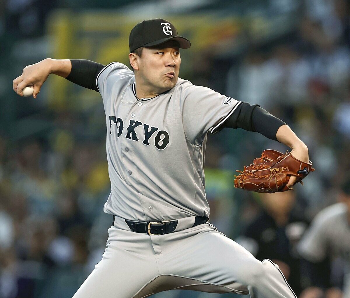 Baseball: Giants' Tanaka earns 202nd win, passes Japan Hall of Famer Nomo
