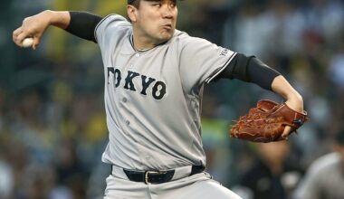 Baseball: Giants' Tanaka earns 202nd win, passes Japan Hall of Famer Nomo