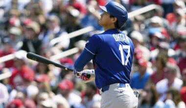 Ohtani hits 1st home run of year in Dodgers' comeback win