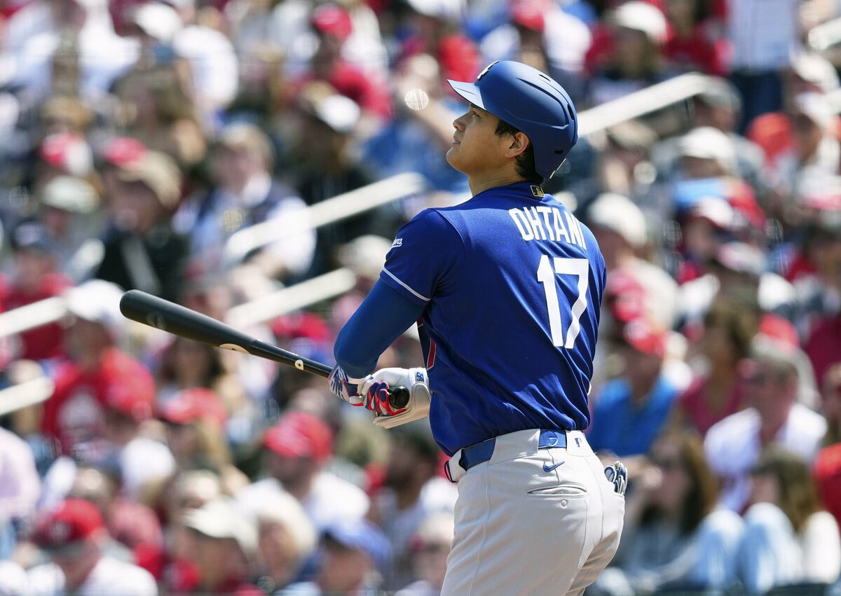 Ohtani hits 1st home run of year in Dodgers' comeback win