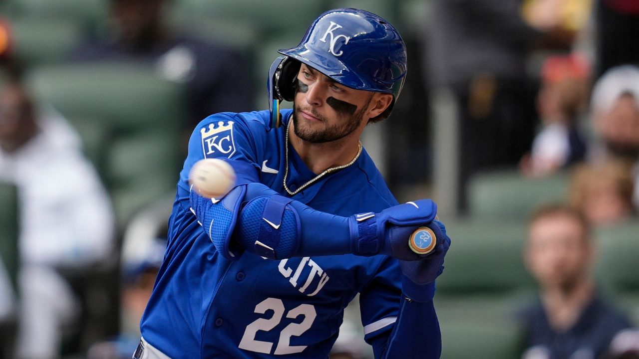 Rookie Carter Jensen scratched from Royals' starting lineup after oversleeping