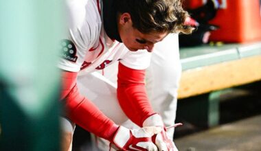 For the Red Sox, actions aren't speaking louder than words