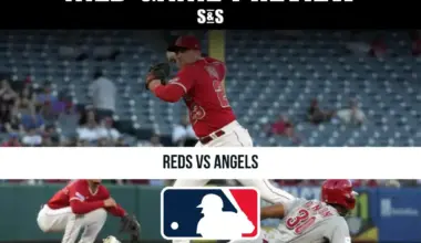 MLB Game Preview featuring a matchup between the Reds and Angels, with a focus on sports updates, scores, picks, stats, odds, and analysis.