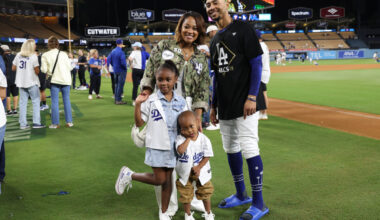 Dodgers' Mookie Betts Unveils New Member of Family