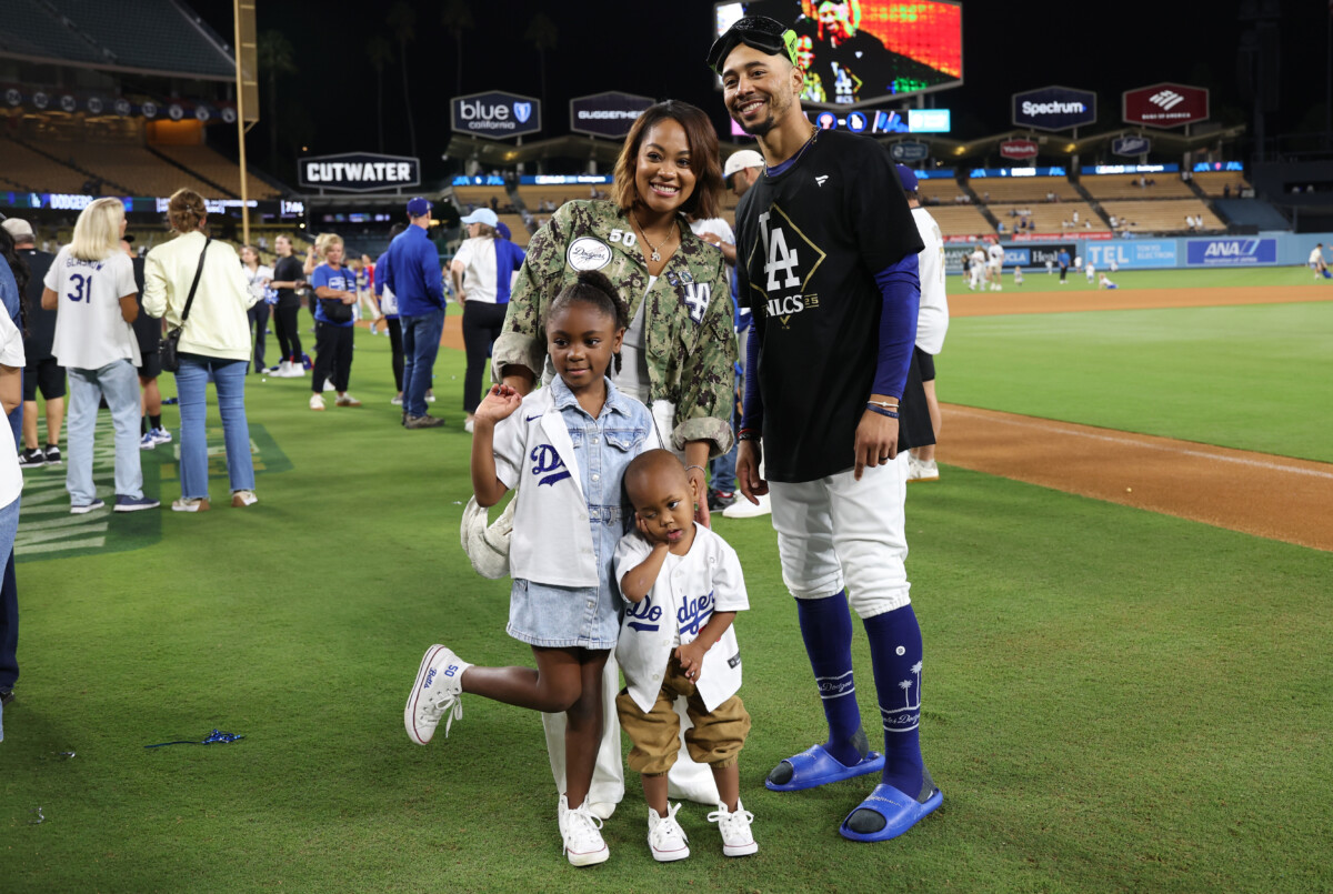 Dodgers' Mookie Betts Unveils New Member of Family