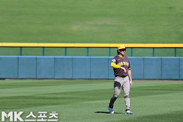 Song Sung-moon did not show much at-bat on the day. Photo = MK Sports DB
