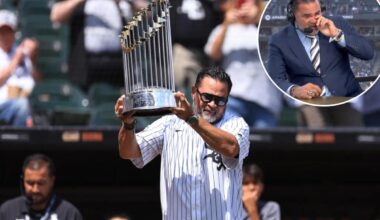 Ozzie Guillen fights back tears after finding out White Sox are retiring his number