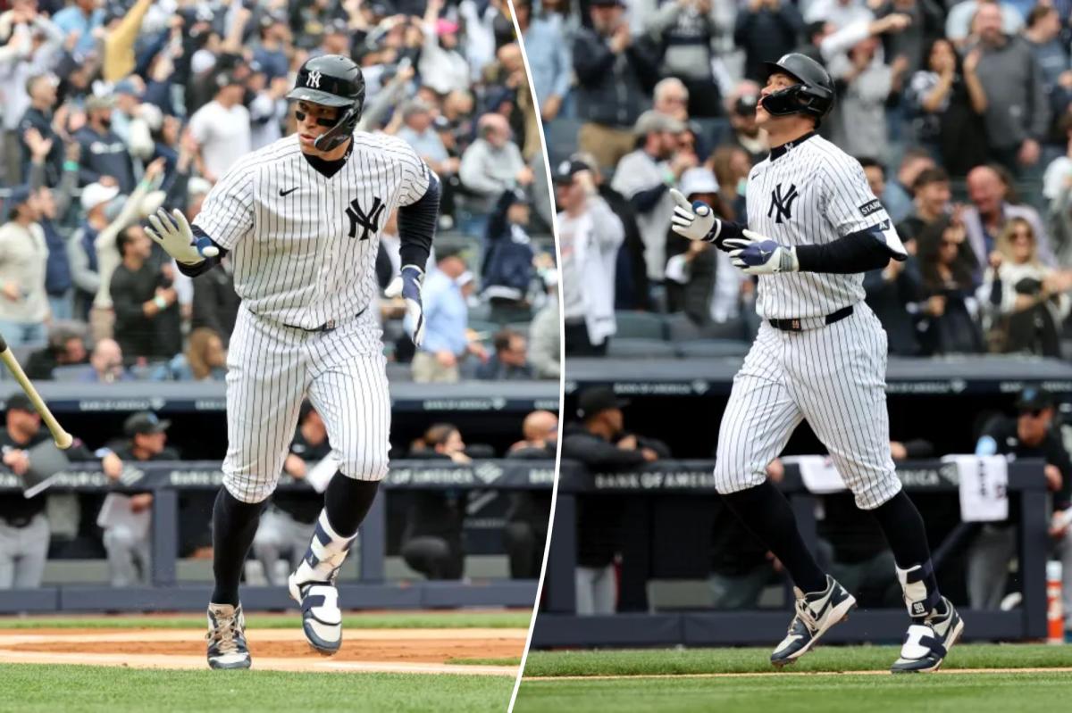 Aaron Judge hits mammoth homer in first Yankee Stadium at-bat of season
