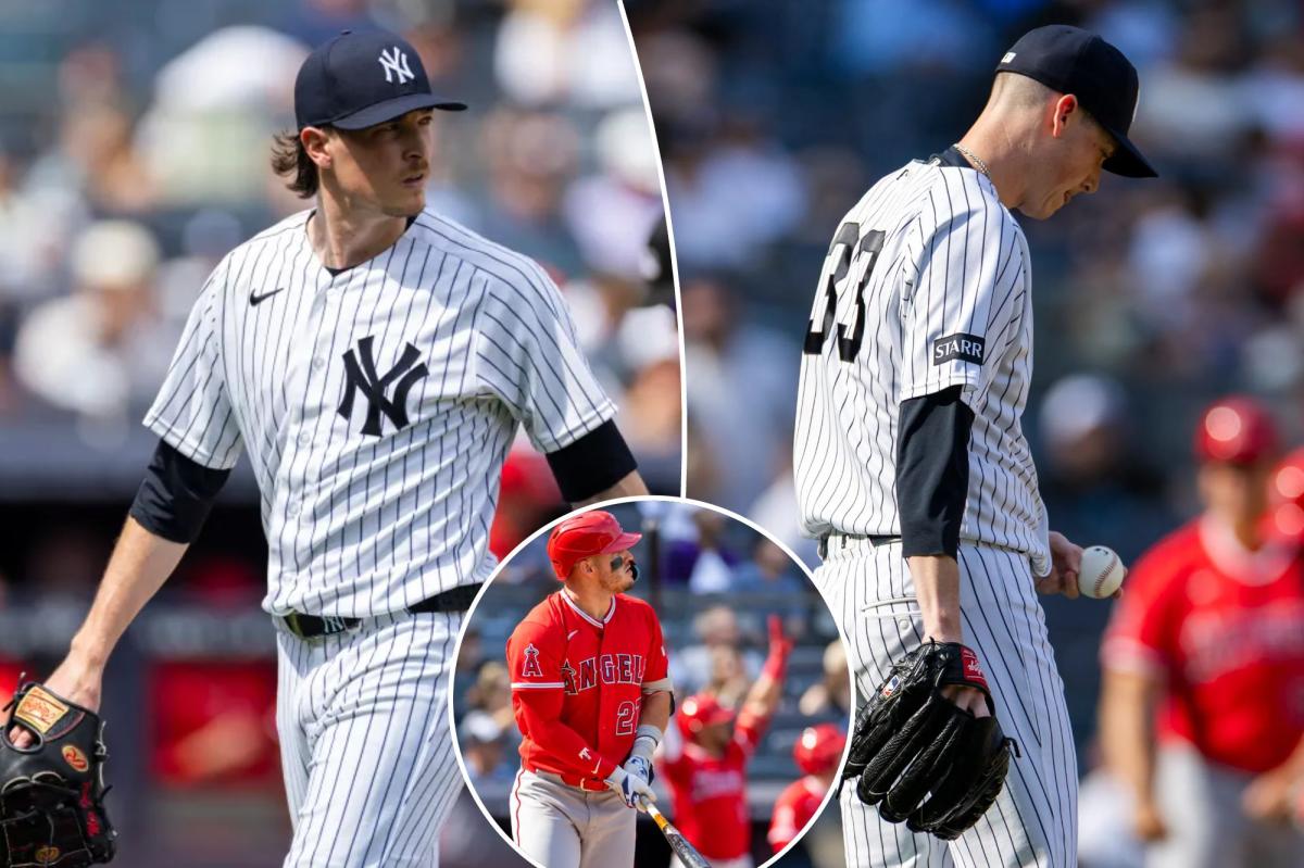 Yankees can't keep up with Angels' bats in lopsided loss