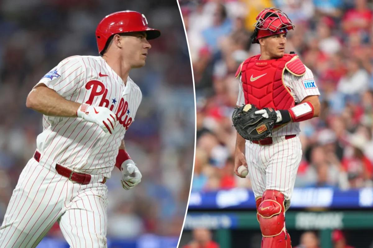 Spiraling Phillies place catcher JT Realmuto on IL in latest blow