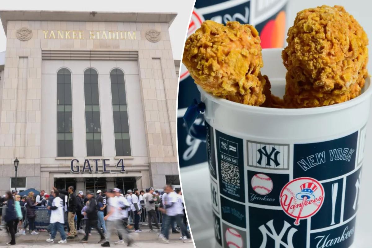 Yankees already out of viral 'fried chicken' ice cream bucket