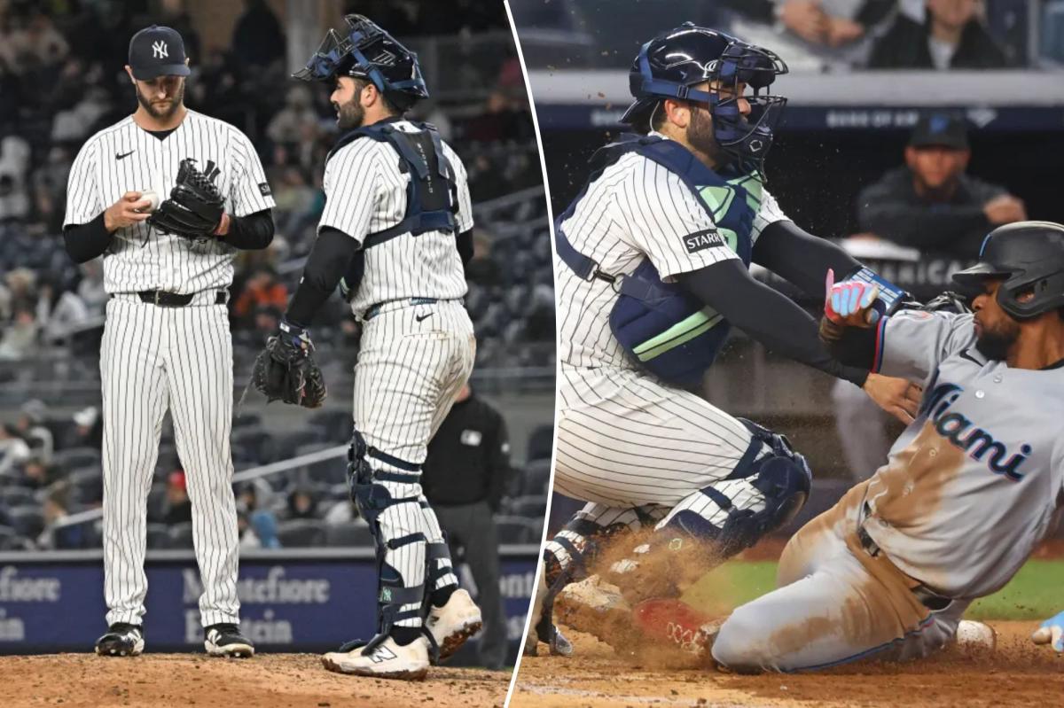 The Yankees' early concerning faults revealed themselves in loss to Marlins