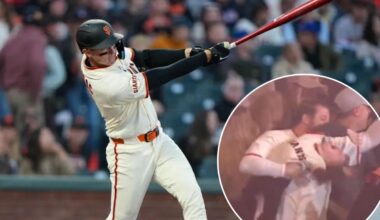 Daniel Susac's unreal Giants debut overtaken by viral nephew