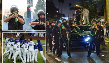 LA must pay $11.8M to man blinded by police during Dodgers World Series celebration