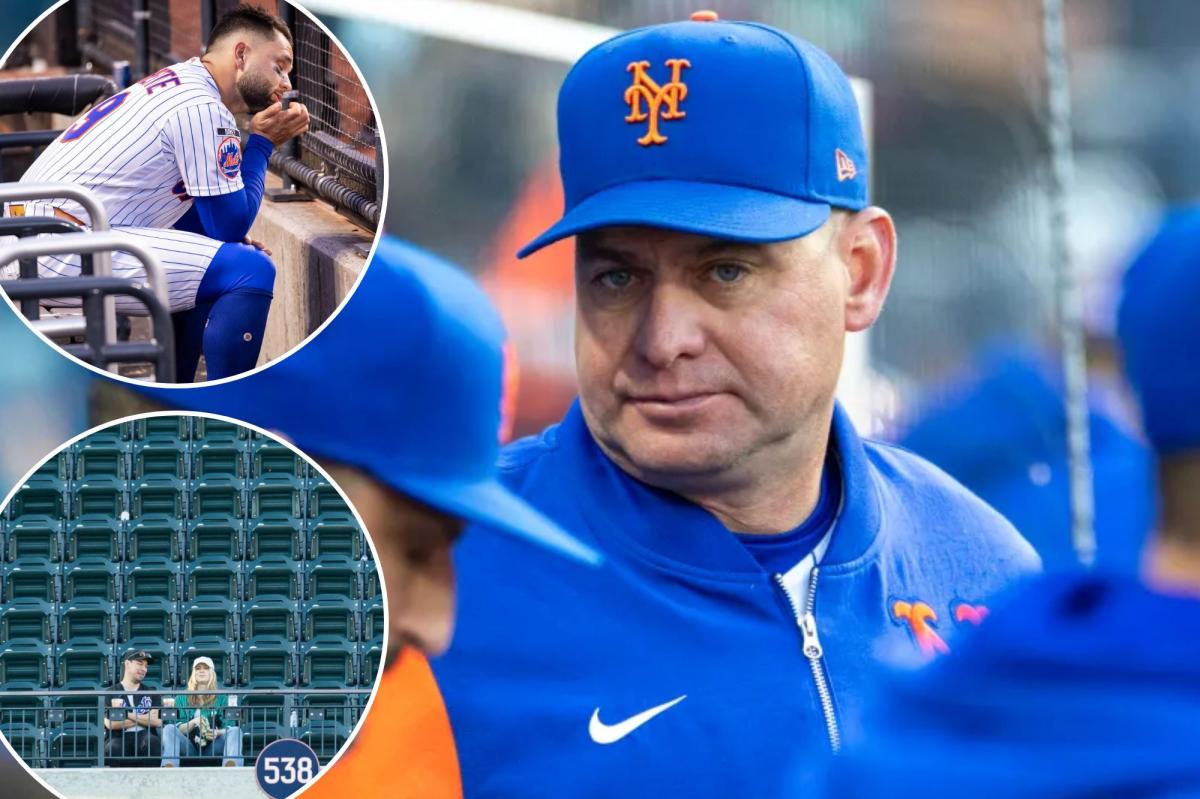Carlos Mendoza's seat couldn't be hotter with Mets a mess