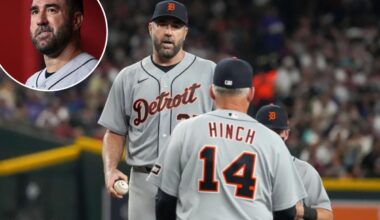 Justin Verlander lands on IL with hip issue as Tigers return only gets worse