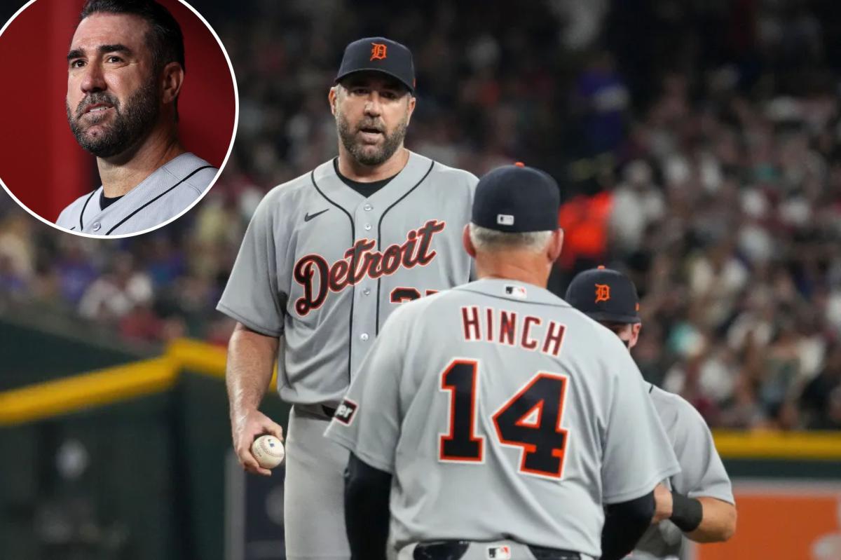 Justin Verlander lands on IL with hip issue as Tigers return only gets worse