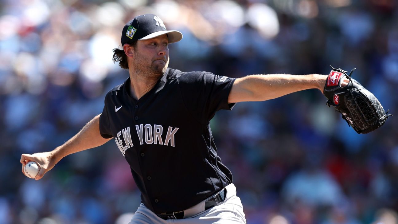 Yankees' Gerrit Cole, Carlos Rodón near rehab assignments