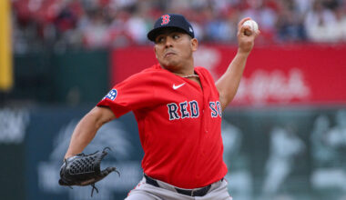 Red Sox ride Ranger Suárez's breakout start, ninth-inning surge to beat Cardinals 7-1