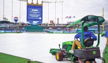 Brewers-Royals rained out, doubleheader scheduled today in Kansas City