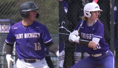 Saint Michael's College baseball and softball teams earn home opening wins