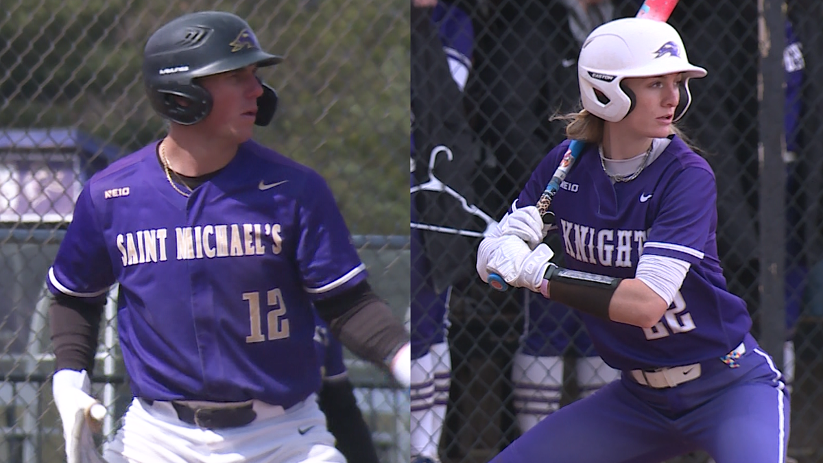 Saint Michael's College baseball and softball teams earn home opening wins