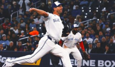 Blue Jays RHP Max Scherzer Leaves Start Against Dodgers After Second Inning