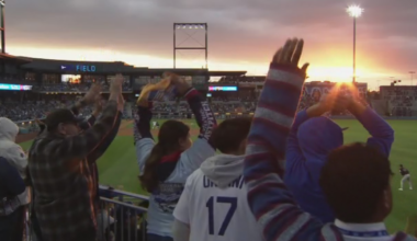 Ontario Tower Buzzers start inaugural Minor League Baseball season with sold-out crowd