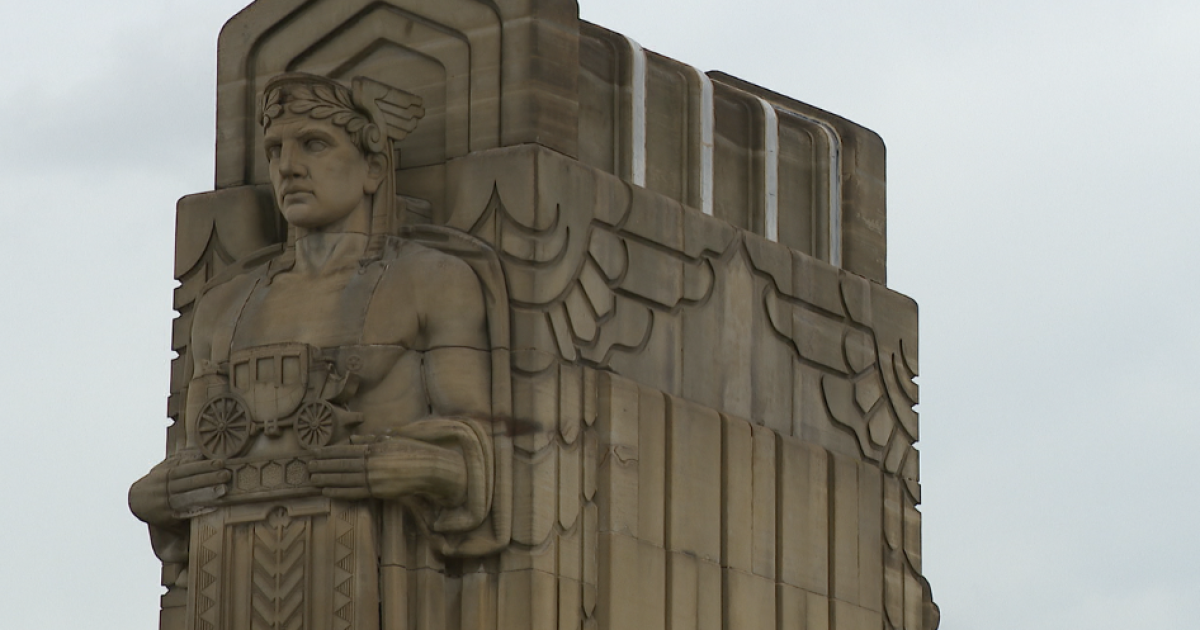 Ohio family reflects on grandfather who carved the Guardians of Traffic