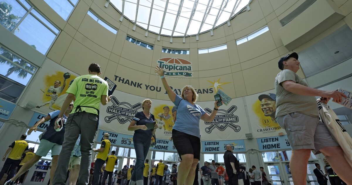 Rays sell out Monday home opener ahead of long-awaited Tropicana Field return