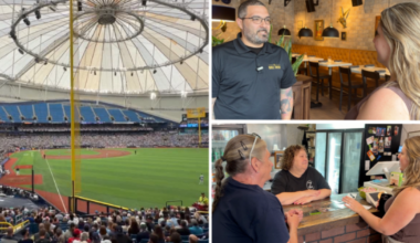 St. Pete businesses hopeful as Tampa Bay Rays return to Tropicana Field