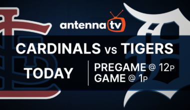 Tigers Home Opener against the Cardinals in Detroit
