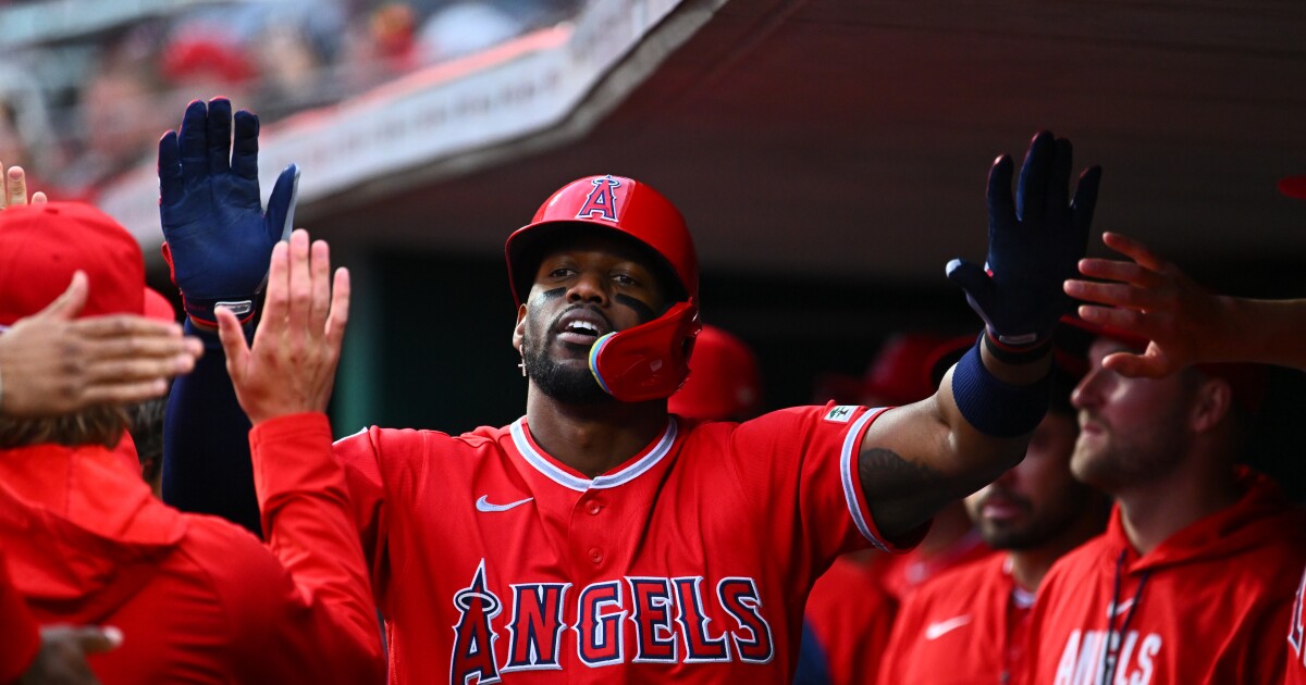Jorge Soler hits grand slam as the Angels beat the Reds 10-2