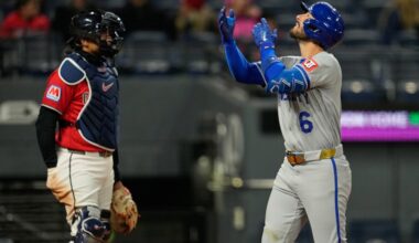 Jensen and India propel Royals to 4-2 victory over Guardians