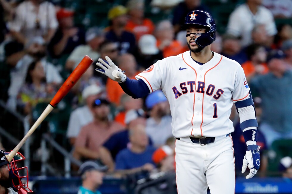 Correa’s 3-run blast powers the Astros past the Red Sox 6-4 for a sweep