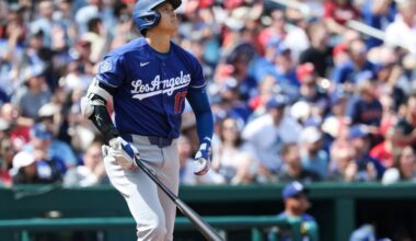 Ohtani and Tucker hit 2 of the Dodgers' 5 homers in rout of the Nationals